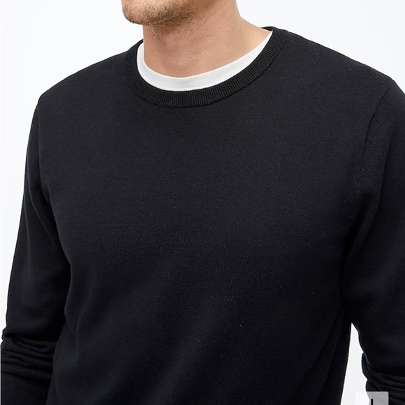 J crew black Cotton crewneck sweater-tee - Picture 2 of 5
